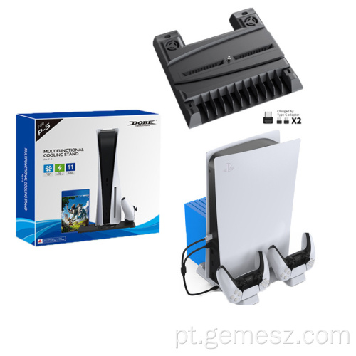 PS5 Stand Cooling Fan Station para Playstation 5